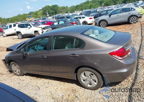 2013 Honda Civic Lx z USA, uszkodzony, nr VIN 2HGFB2F53DH596792